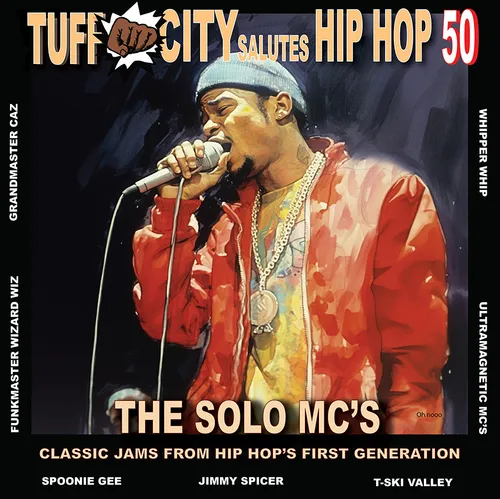 Various Artists - Tuff City Salutes Hip Hop 50: The Solo MC Jams vinyl record cover