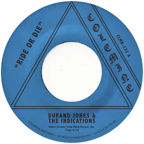 Durand Jones & The Indications - Ride or Die / More Than Ever [Opaque Red Vinyl Single]