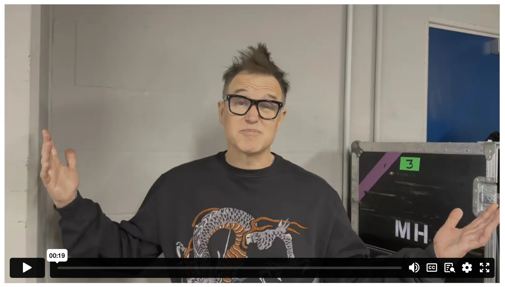 Mark Hoppus - Blink-182 - ONE MORE TIME...