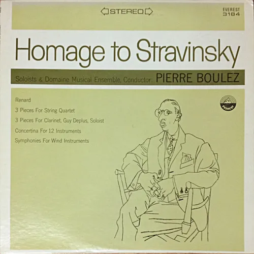 Pierre Boulez - Homage To Stravinsky