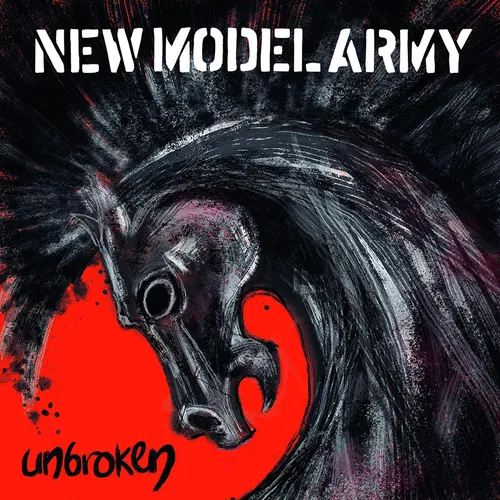 New Model Army - Unbroken vinyl record cover