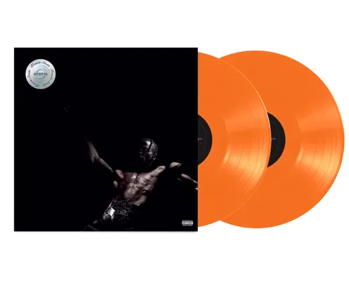 Travis Scott - UTOPIA [Indie Exclusive Limited Edition Translucent Orange  2LP]