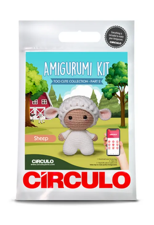 Art Supply - Sheep Too Cute Crochet Kit