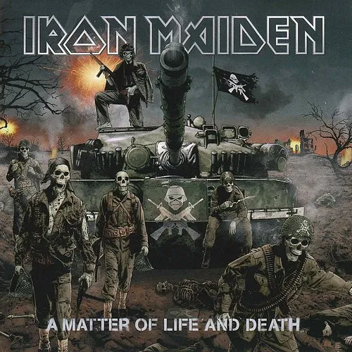Iron Maiden - Matter Of Life & Death vinyl record cover
