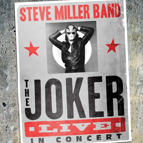Steve Miller - The Joker Live In Concert vinyl record cover