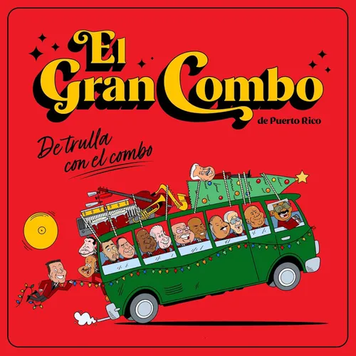 El Gran Combo De Puerto Rico - De Trulla Con El Combo vinyl record cover