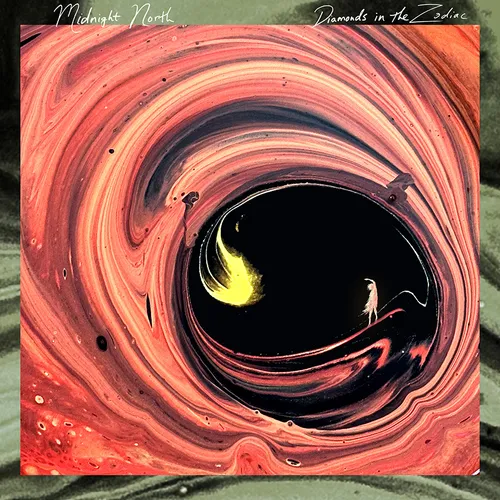 Midnight North - Diamonds In The Zodiac vinyl record cover