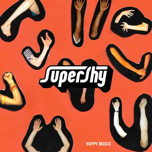 SuperShy - Happy Music vinyl record cover
