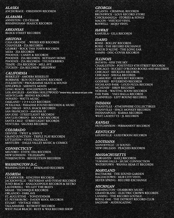 GREEN DAY SAVIORS GLOBAL LISTENING EVENT