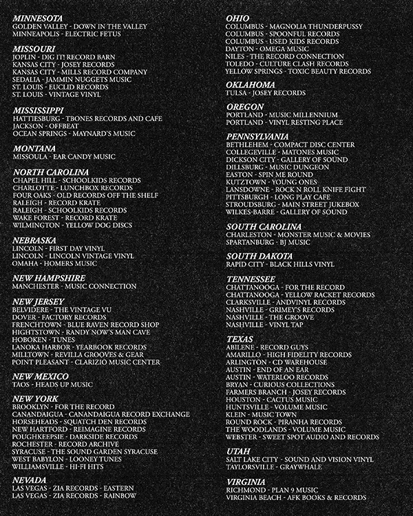 GREEN DAY SAVIORS GLOBAL LISTENING EVENT