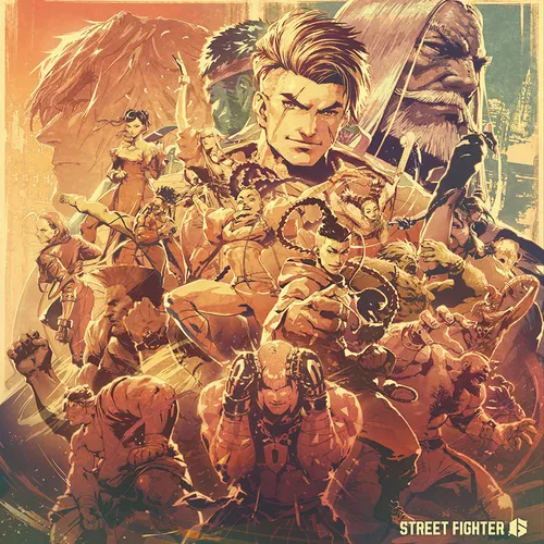 Various Artists - Street Fighter 6 (Original Soundtrack) vinyl record cover
