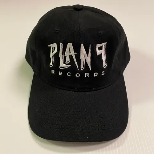  - Plan 9 Black & White Embroidered Baseball Hat