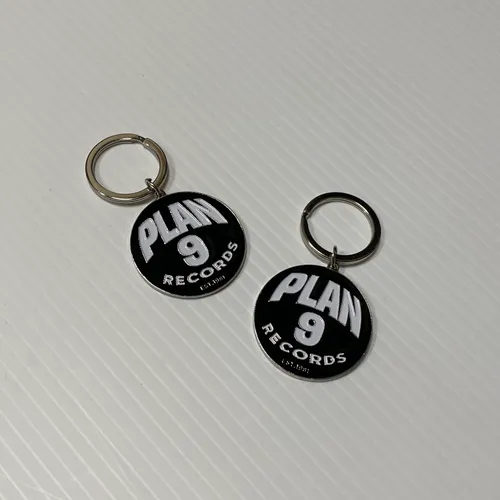  - Plan 9 Eightball logo Keychain