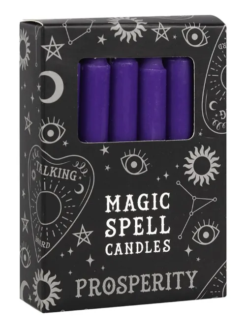 Candle - Purp Prosperity Magic Spell
