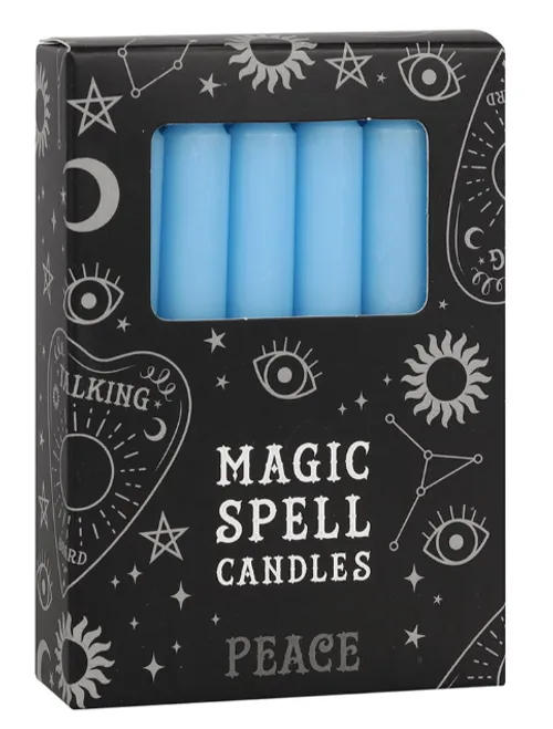 Candle - Lt Blue Peace Magic Spell