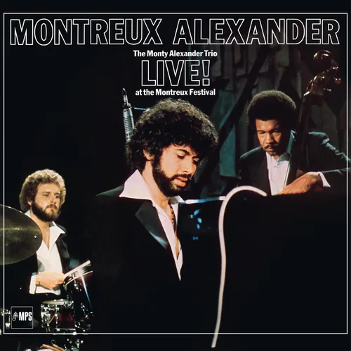 Monty Alexander - Montreux Alexander: The Monty Alexander Trio Live vinyl record cover