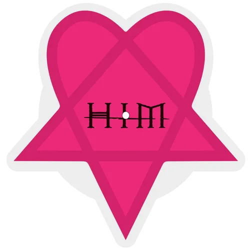 Him - Bury Me Deep Inside Your Heart/Poison Girl vinyl record cover