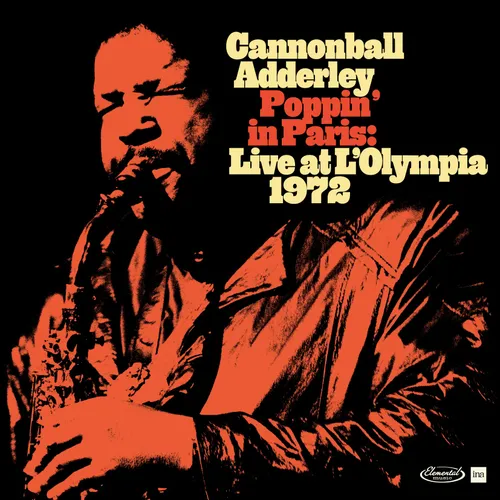 Cannonball Adderley - Poppin In Paris: Live At L'olympia 1972 vinyl record cover