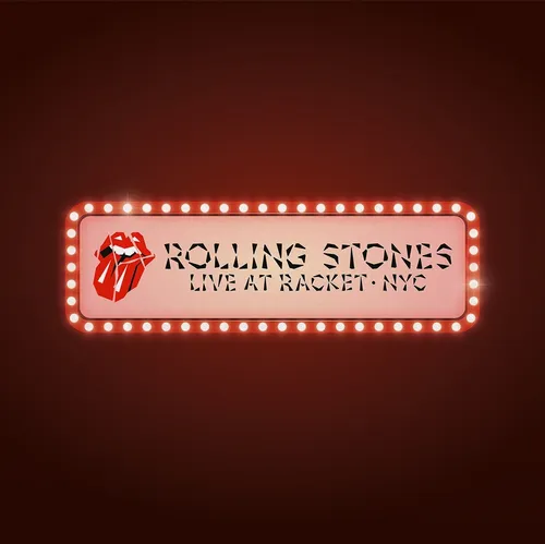 Rolling Stones - Live At Racket Nyc vinyl record cover