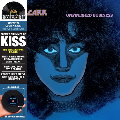 Eric Carr - Unfinished Business: Deluxe Editon Cd (Rsd) vinyl record cover
