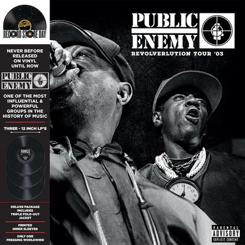 Public Enemy - Revolverlution Tour 2003 (Rsd) vinyl record cover