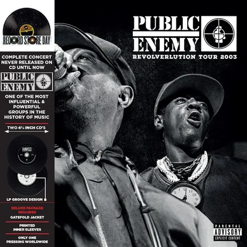Public Enemy - Revolverlution Tour 2003 (Rsd) vinyl record cover