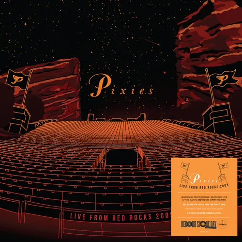 Pixies - Live From Red Rocks 2005 vinyl record cover