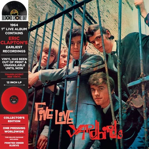 Yardbirds - Five Live Yardbirds (Uk) vinyl record cover