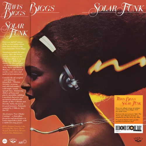 Travis Biggs - Solar Funk vinyl record cover