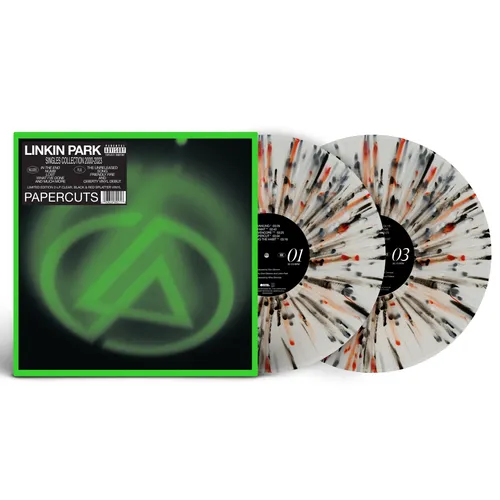 Linkin Park - Papercuts [Indie Exclusive Black & Red Splatter]