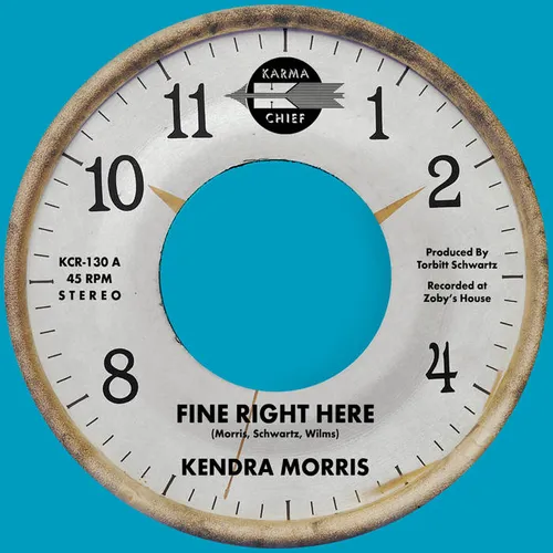 Kendra Morris - Fine Right Here / Birthday Song vinyl record cover