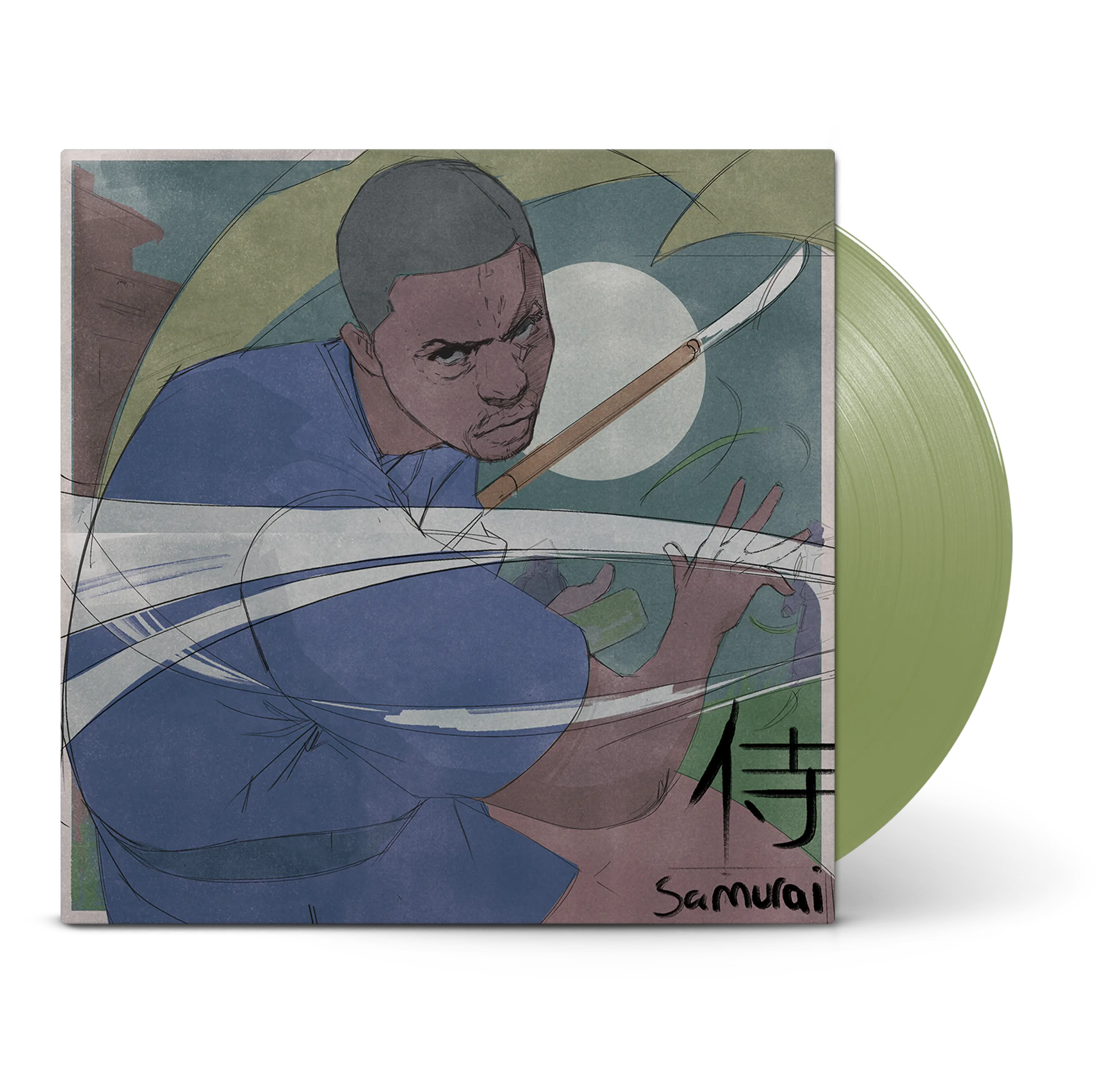【2024新春福袋】 Lupe Fiasco - Samurai [Indie Exclusive Opaque Olive LP 洋楽