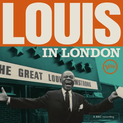 Louis Armstrong - Louis In London vinyl record cover