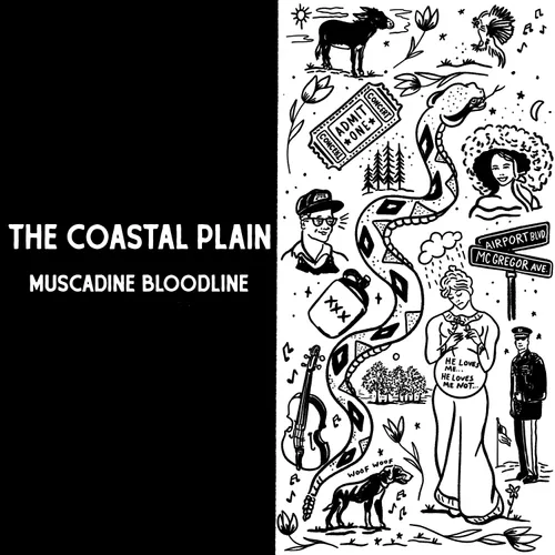 Muscadine Bloodline - The Coastal Plain vinyl record cover