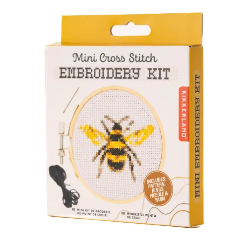 Art Supply - Bee Embroidery Kit