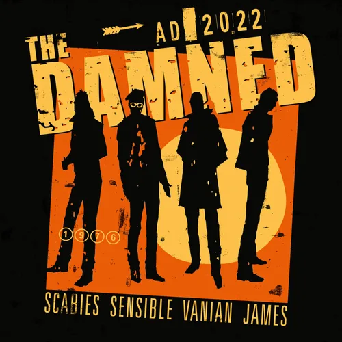 The Damned - AD 2022 - Live in Manchester vinyl record cover