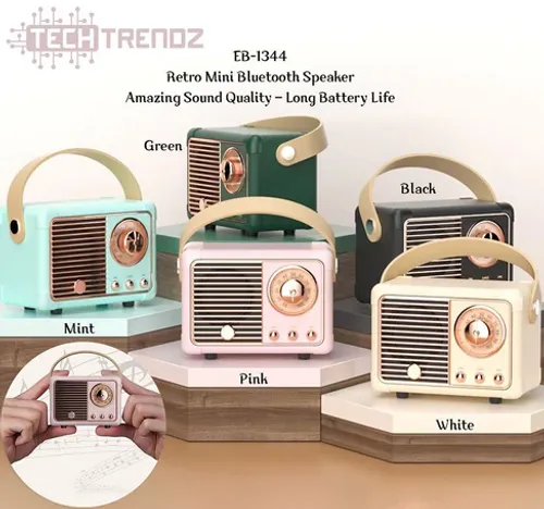 Speaker - Retro Wireless Bluetooth Speaker