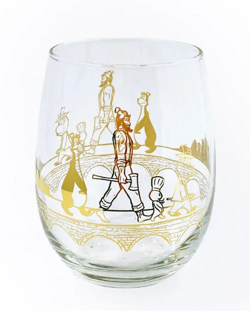 Glass - Abbey Rd Gold Wine