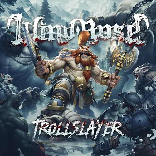 Wind Rose - Trollslayer vinyl record cover
