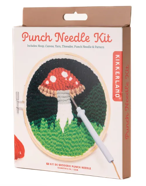 Art Supply - Mushroom Punch Needle Kit