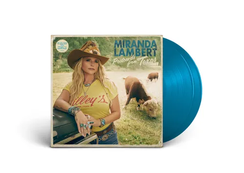 Miranda Lambert - Postcards From Texas [Sea Blue 2 LP] | Young Ones Records
