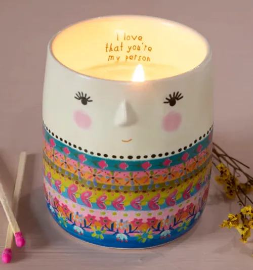 Candle - Happy Lady Secret Message