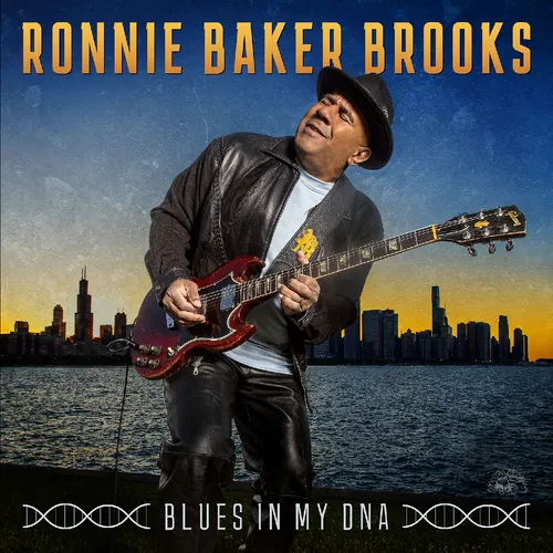 Ronnie Baker Brooks - Blues In My DNA vinyl record cover