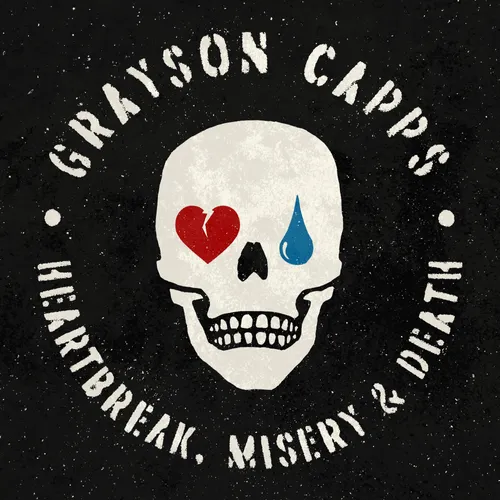 Grayson Capps - Heartbreak, Misery &amp; Death vinyl record cover