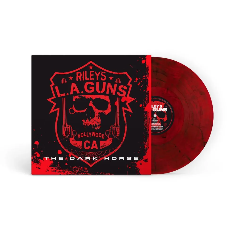 L.A. Guns - The Dark Horse [Red & Black Marble LP]