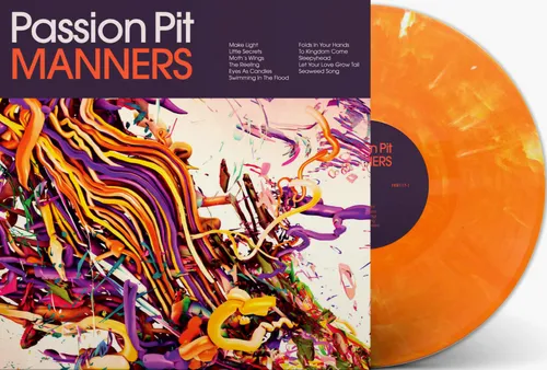 Passion Pit - Manners (15th Anniversary) [Indie Exclusive Orange Marble LP]