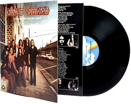 Lynyrd Skynyrd - (Pronounced 'leh-'nerd 'skin-'nerd) vinyl record cover