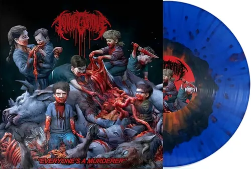 To The Grave - Everyone's A Murderer [Indie Exclusive Blue/Black Splatter LP]