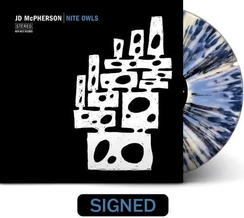 Album Art - Nite Owls [Indie Exclusive Blue, Black and White Splatter Signed LP]