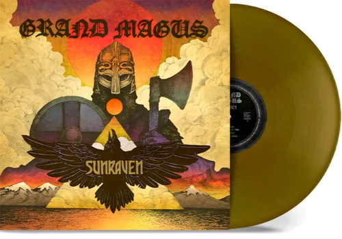 Grand Magus - Sunraven - Solid Gold vinyl record cover